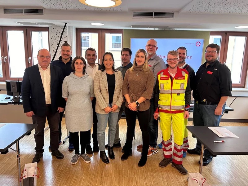 Gruppenfoto der neuen Bundessektion Wasserrettung des ASBÖ